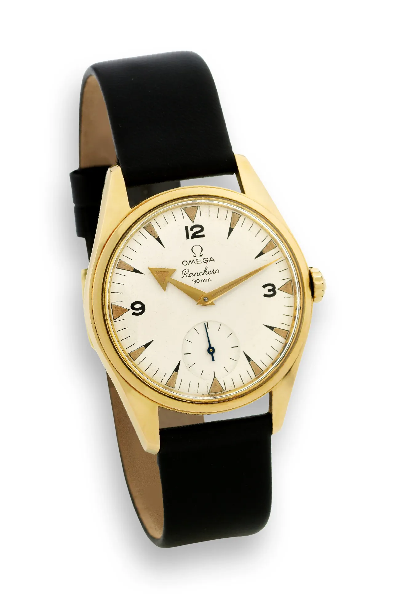 Omega Ranchero 2990-1 36mm Yellow gold White