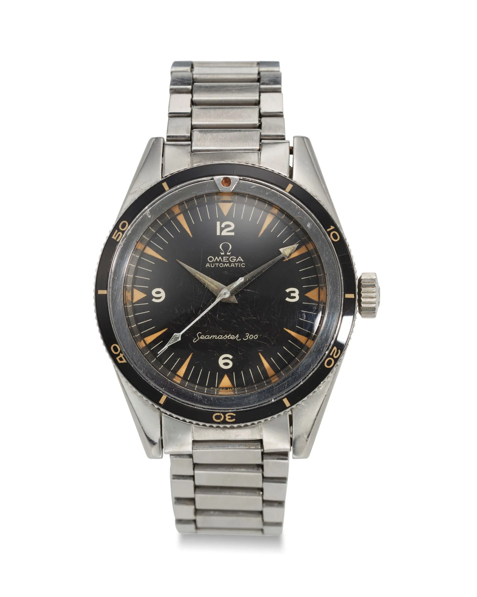 Omega Seamaster 14755-2 38.5mm Stainless steel Black