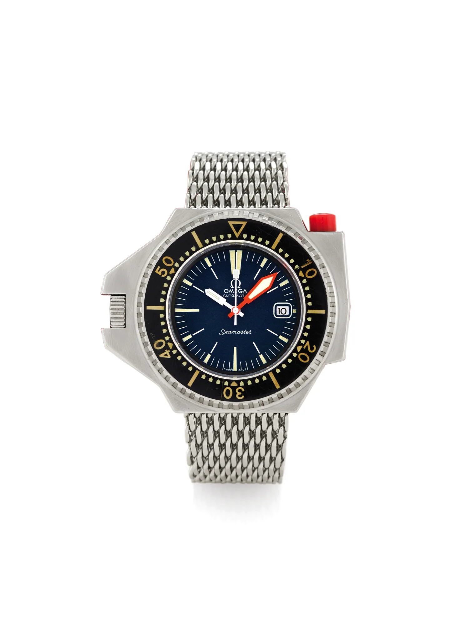 Omega Seamaster ST 45mm Stainless steel Blue