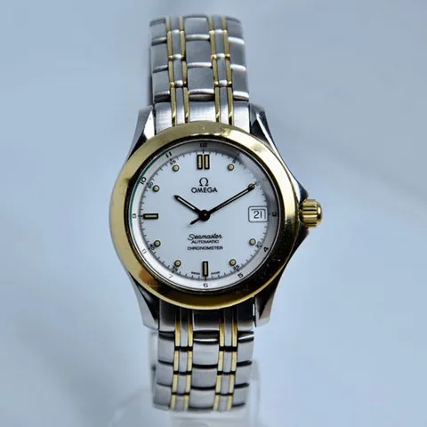 Omega Seamaster 168.1501 36mm Yellow gold and Stainless steel White