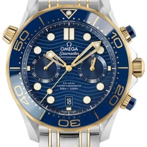 Omega Seamaster Diver 300M 210.20.44.51.03.001 44mm Gold/steel Blue