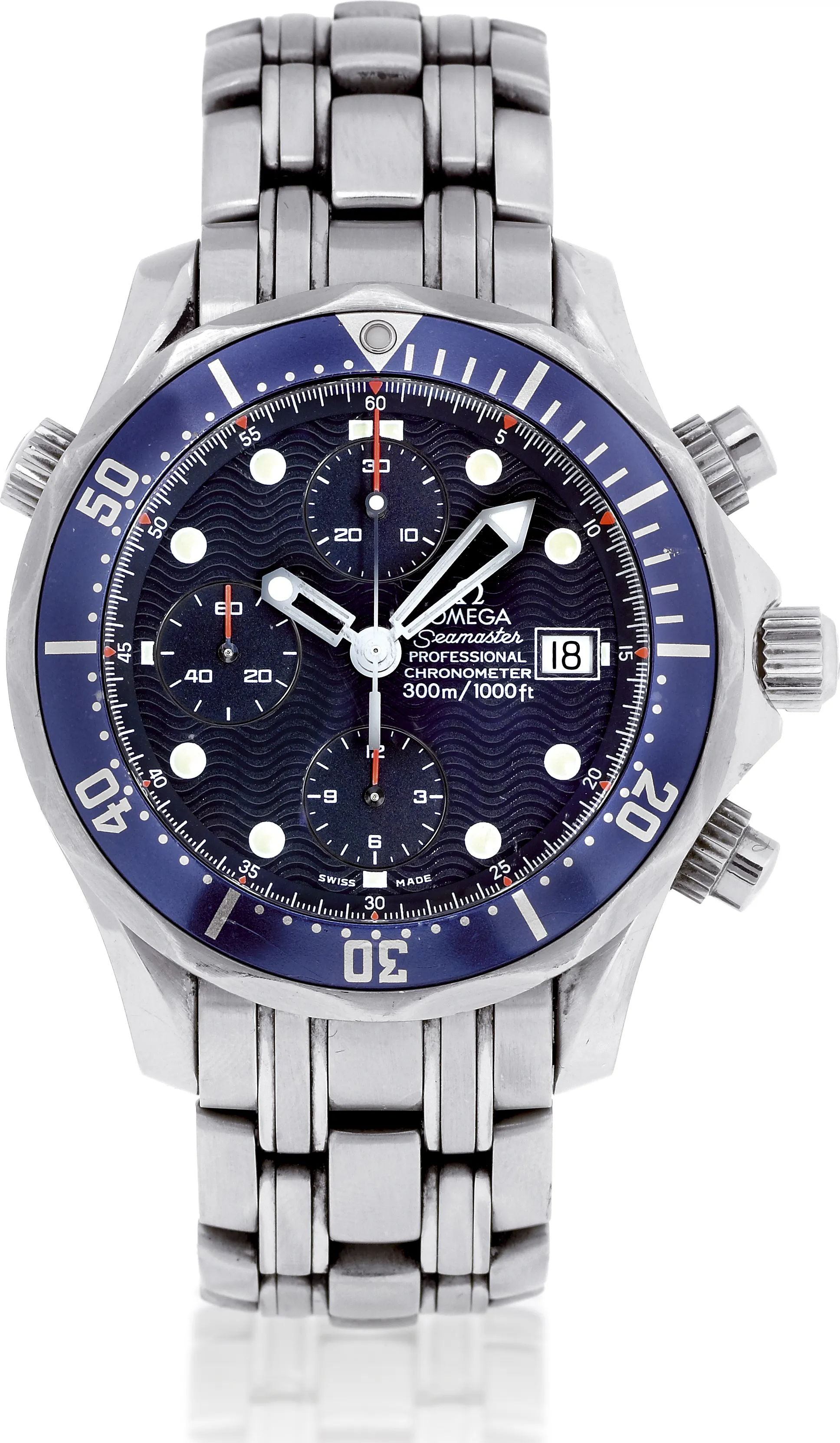 Omega Seamaster Diver 300M 2599.80.00 43mm Stainless steel Blue