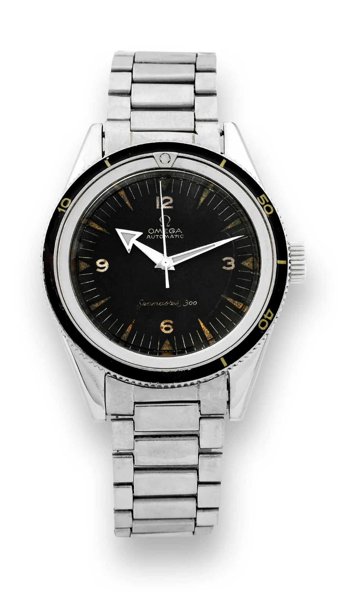 Omega Seamaster 2913-3 39mm Stainless steel Black