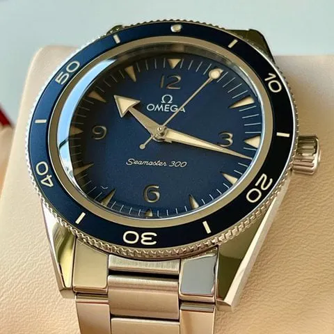 Omega Seamaster 300 234.30.41.21.03.001 41mm Stainless steel Blue