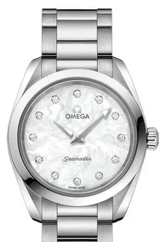 Omega Aqua Terra 220.10.28.60.55.001 28mm Stainless steel White