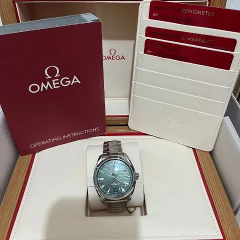 Omega Aqua Terra 220.10.41.21.10.001 41mm Steel Green