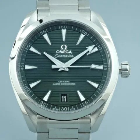 Omega Aqua Terra 220.10.41.21.10.001 41mm Steel Green