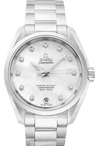 Omega Aqua Terra 231.10.39.21.55.002 38.5mm Stainless steel White