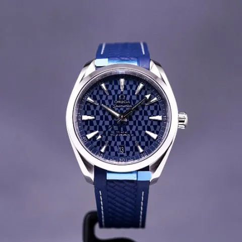 Omega Aqua Terra 522.12.41.21.03.001 41mm Steel Blue