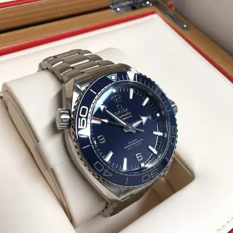 Omega Seamaster Planet Ocean 215.30.44.21.03.001 43.5mm Stainless steel Blue