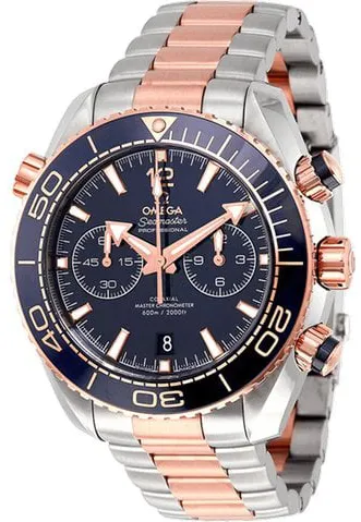 Omega Seamaster Planet Ocean 215.20.46.51.03.001 45.5mm Yellow gold and Stainless steel Blue