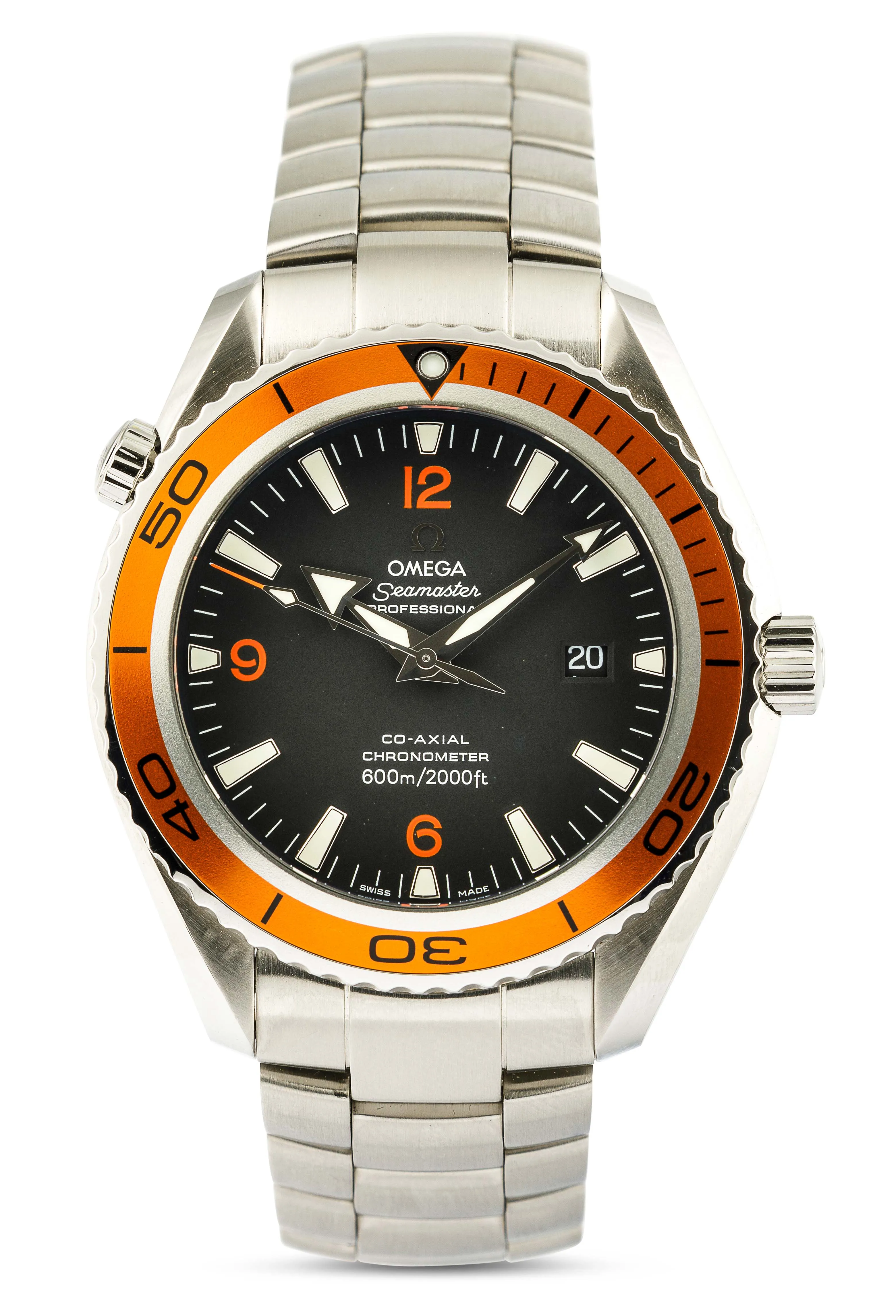 Omega Seamaster Planet Ocean 2208.50.00 45.5mm Stainless steel Black