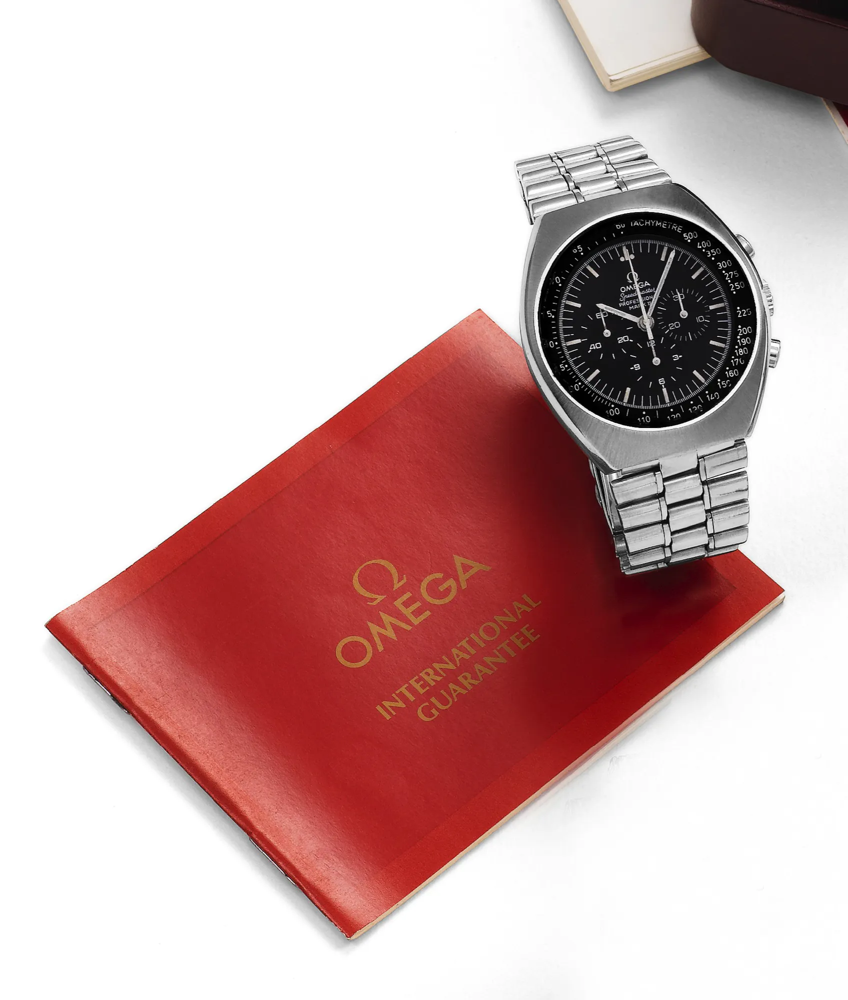 Omega Speedmaster ST 42mm Stainless steel Black