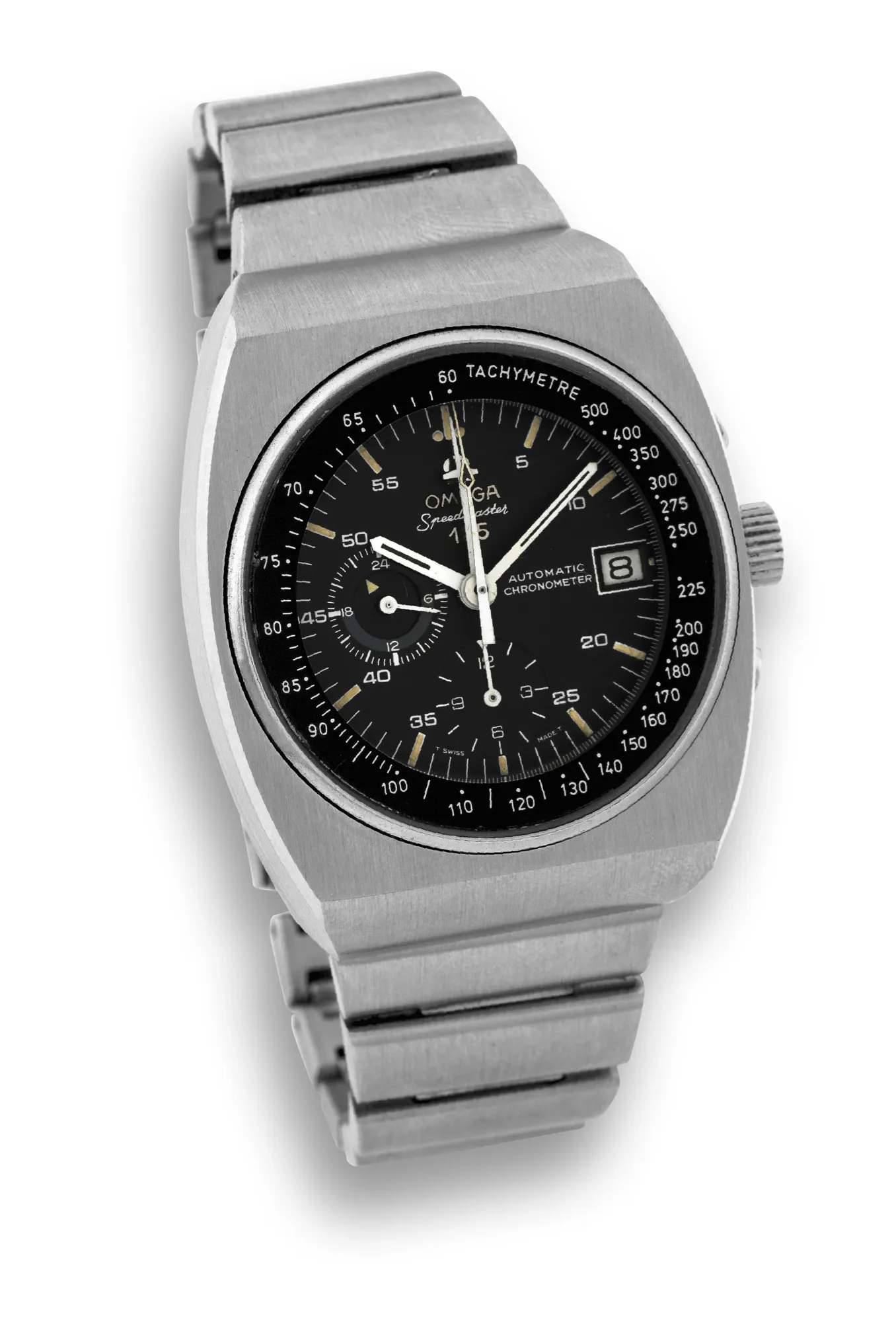 Omega Speedmaster ST 42mm Stainless steel Black