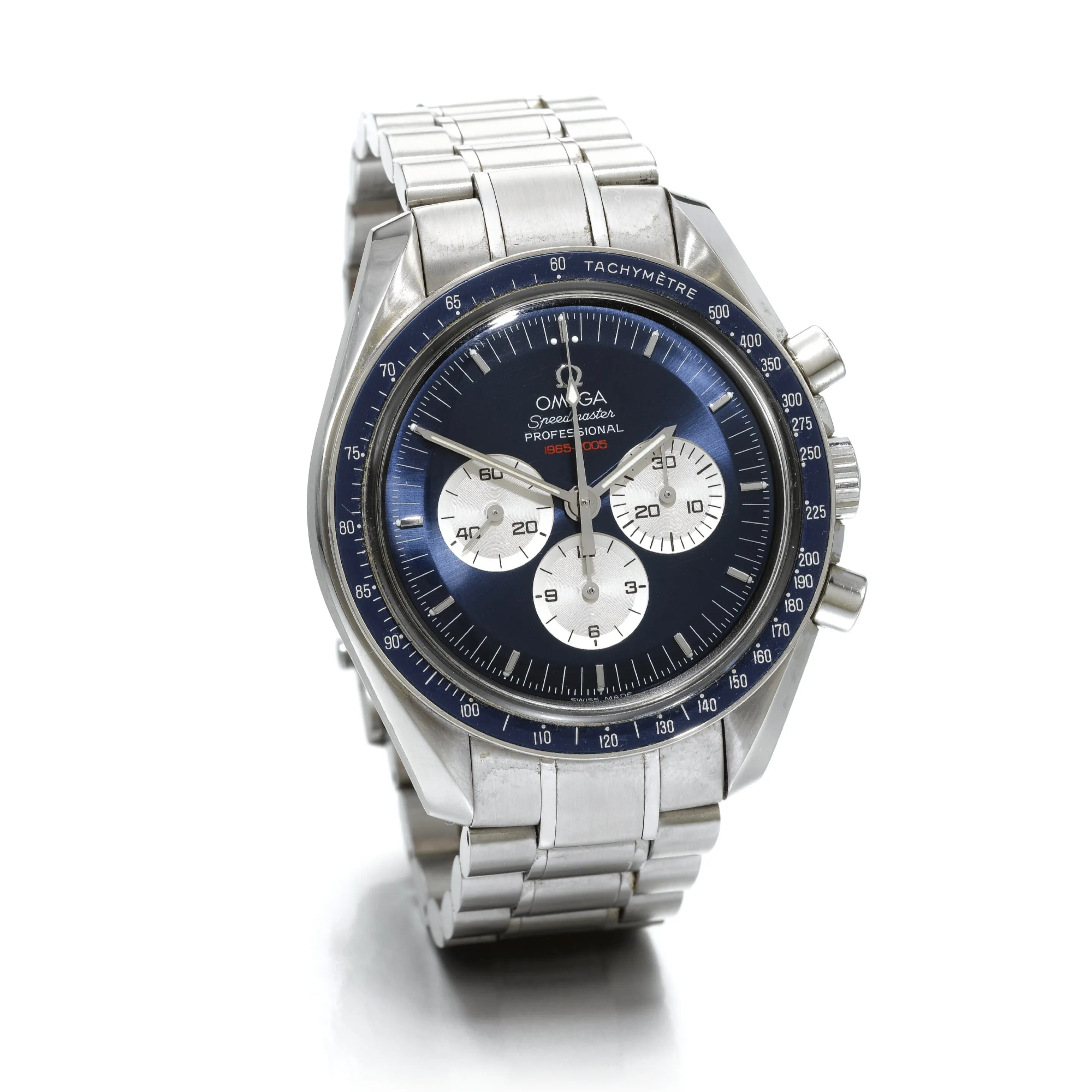 Omega Speedmaster 196.0030 42mm Stainless steel Blue