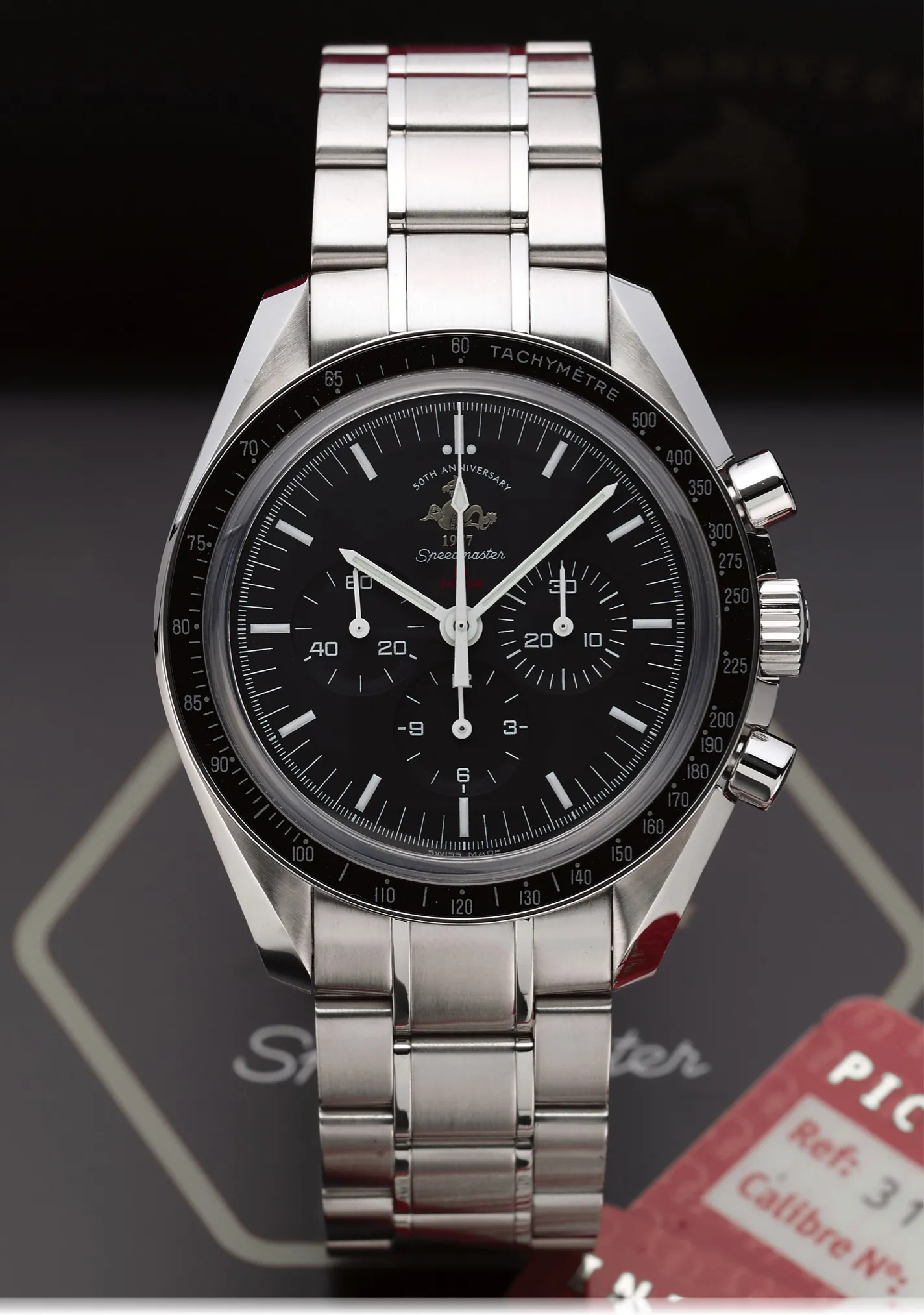 Omega Speedmaster Moonwatch 311.30.42.30.01.001 42mm Stainless steel Black