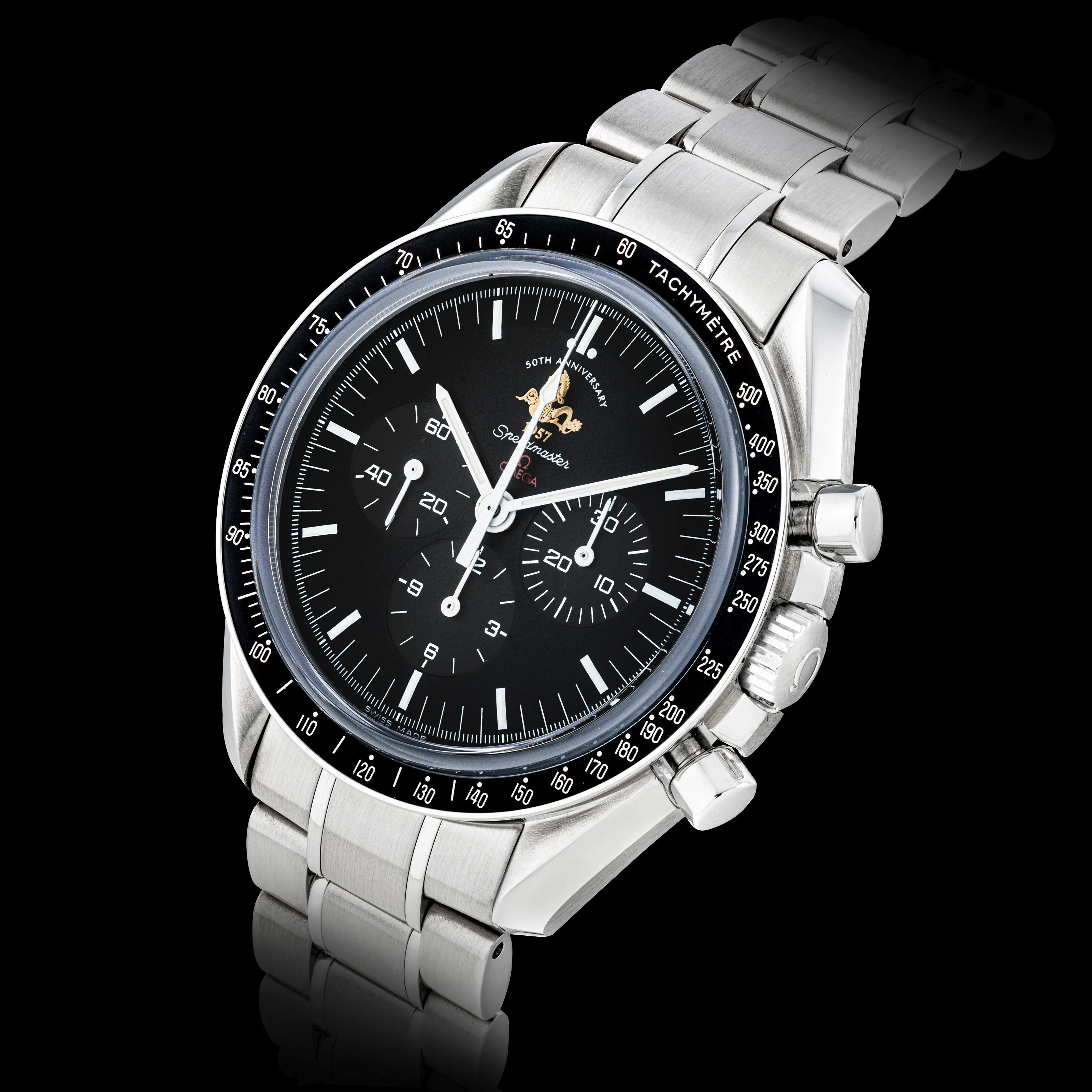 Omega Speedmaster Moonwatch 311.30.42.30.01.001 42mm Stainless steel Black