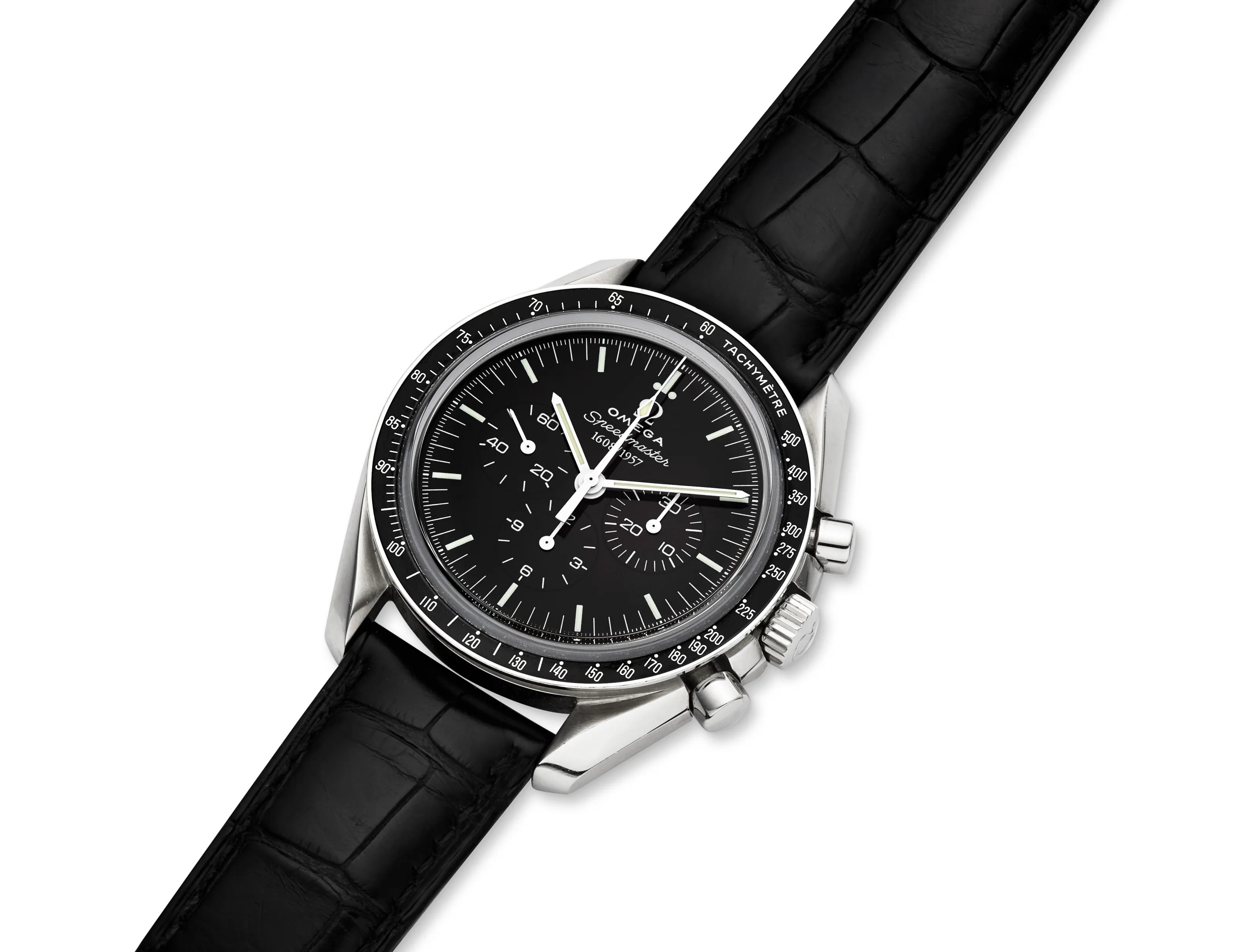 Omega Speedmaster Moonwatch 311.33.42.50.01.001 42mm Stainless steel Black 1