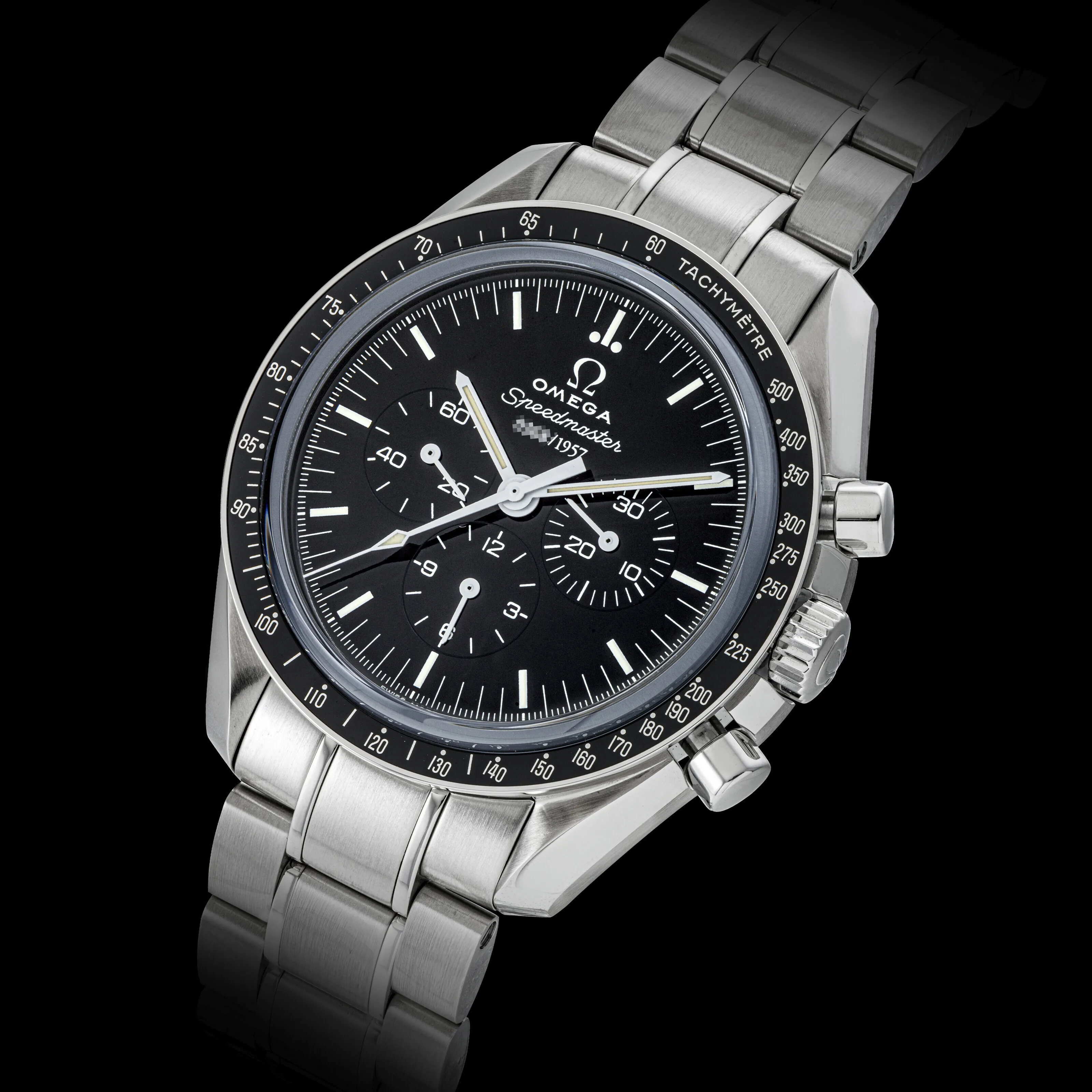 Omega Speedmaster Moonwatch 311.33.42.50.01.001 42mm Stainless steel Black