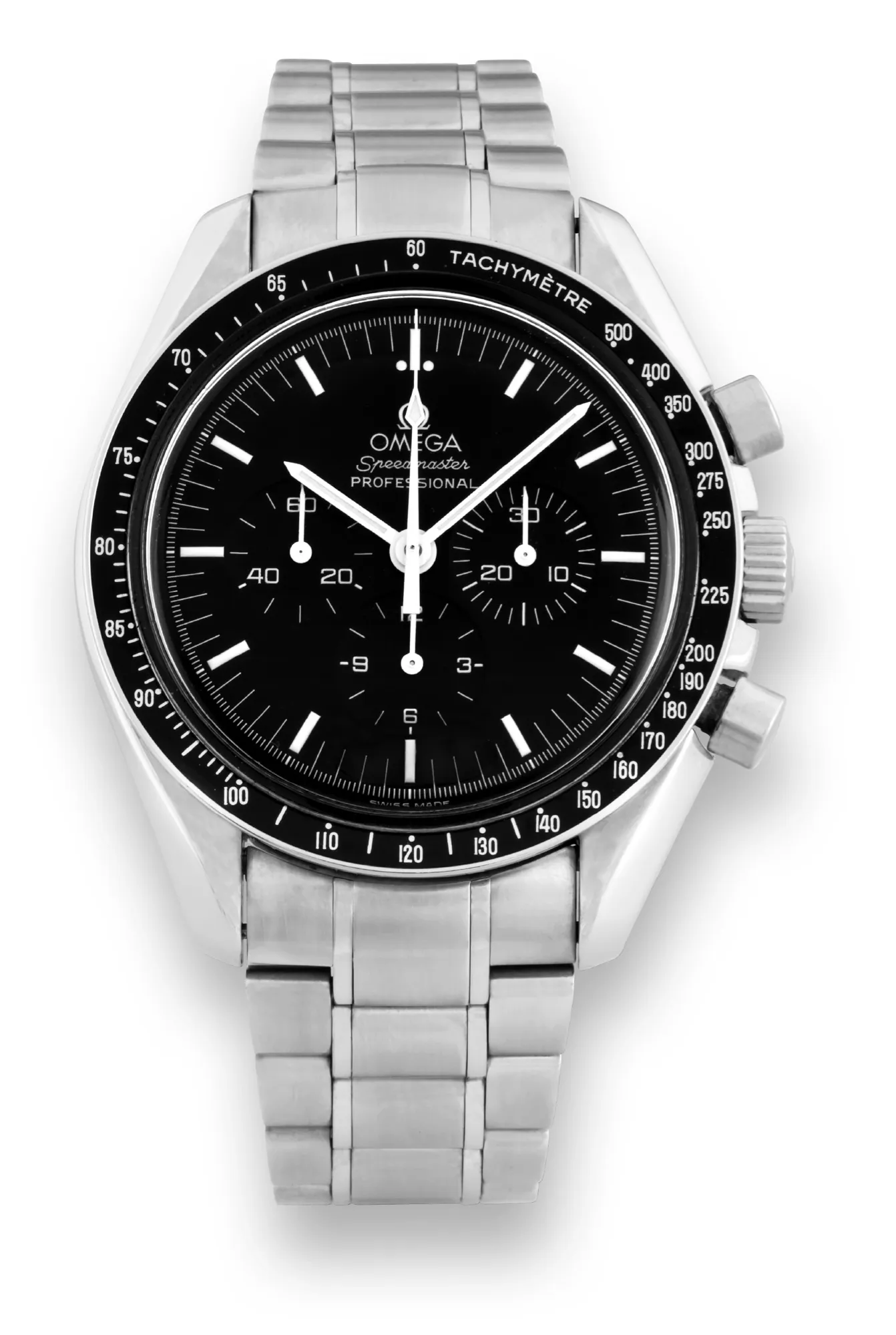 Omega Speedmaster Moonwatch 35605000 42mm Stainless steel Black