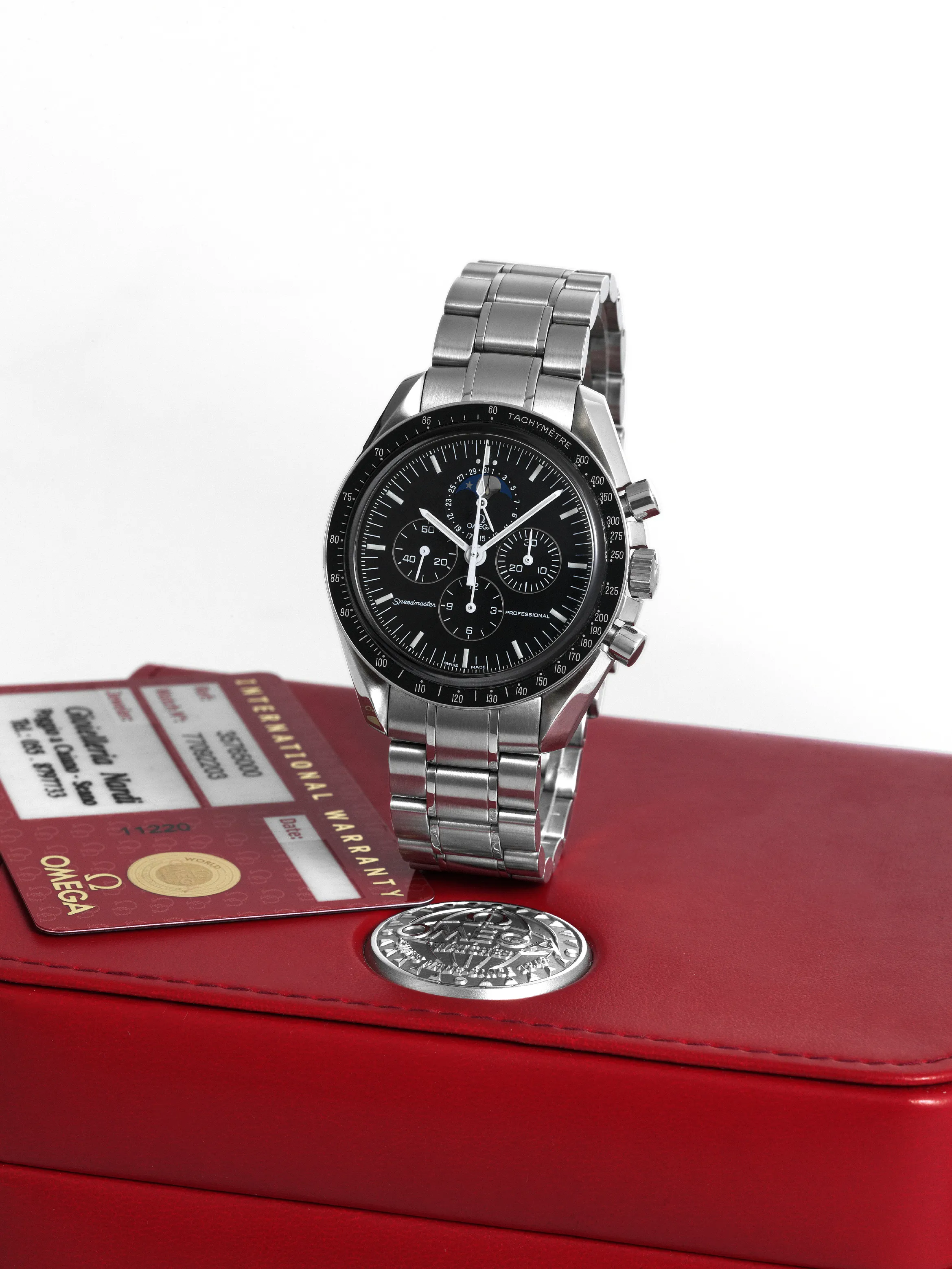 Omega Speedmaster Moonwatch 3576.50.00 42mm Stainless steel Black