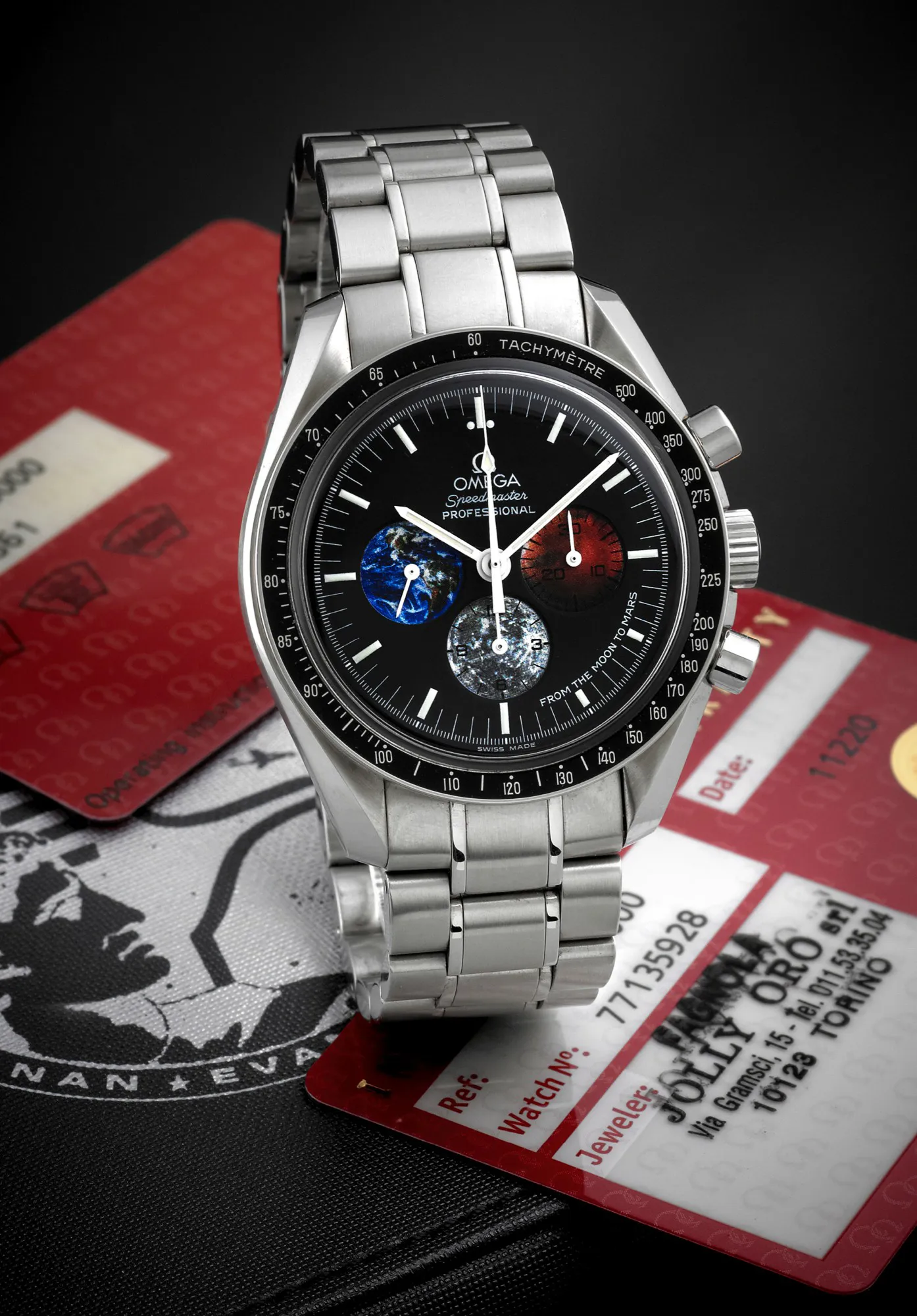 Omega Speedmaster 3577.50.00 42mm Stainless steel Black