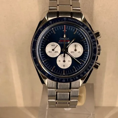 Omega Speedmaster Moonwatch 522.30.42.30.03.001 42mm Stainless steel Blue