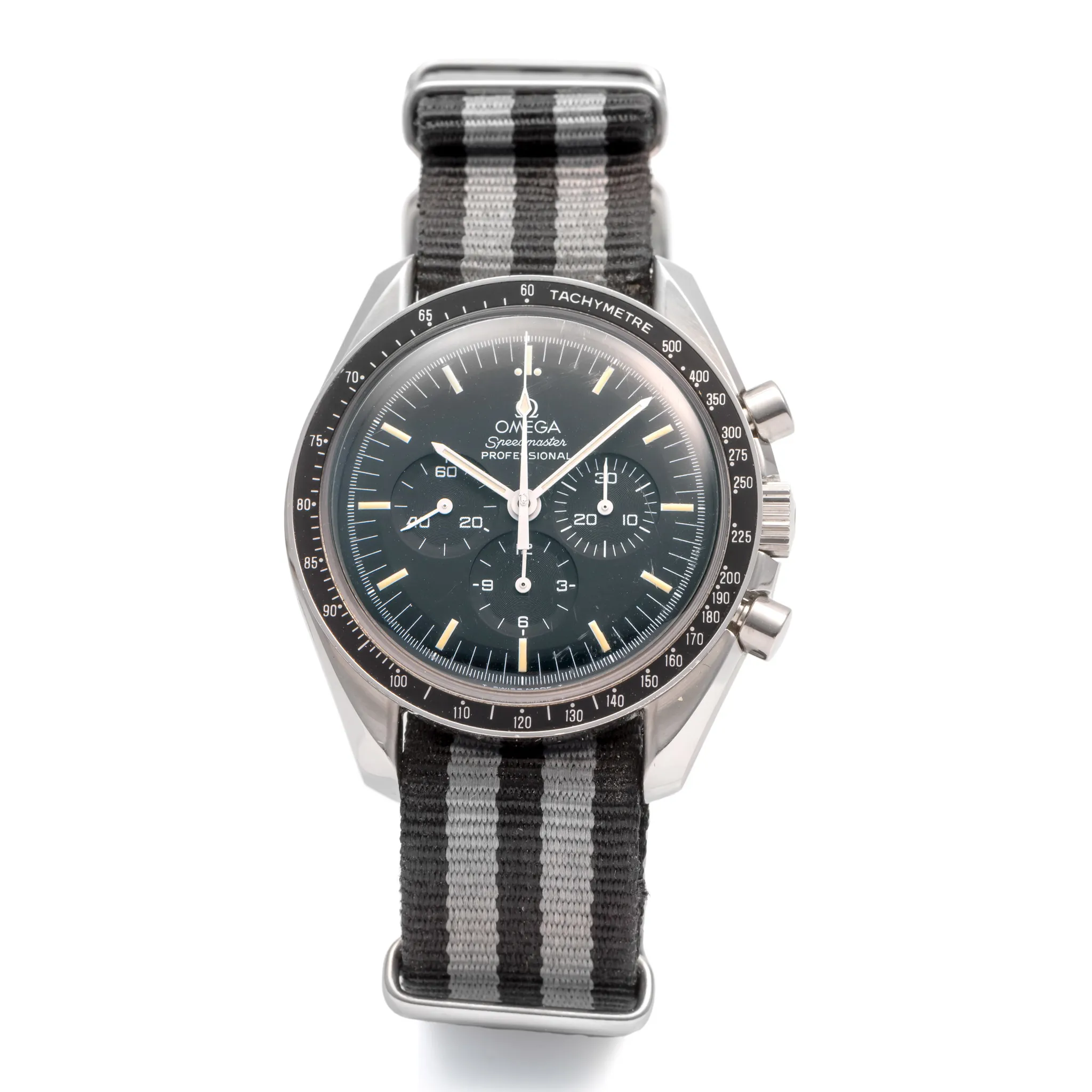 Omega Speedmaster Professional ST 145.0022 40mm Stainless steel Black