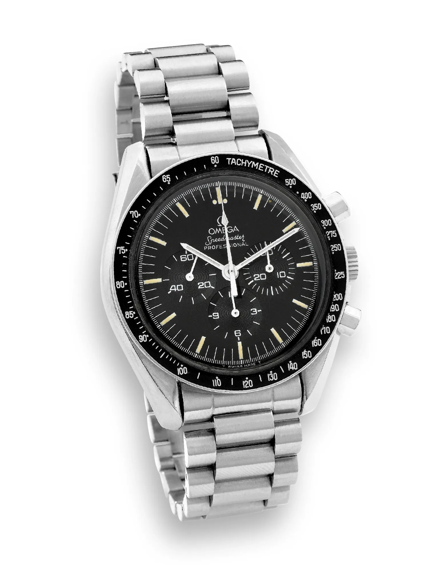 Omega Speedmaster ST 42mm Stainless steel Black