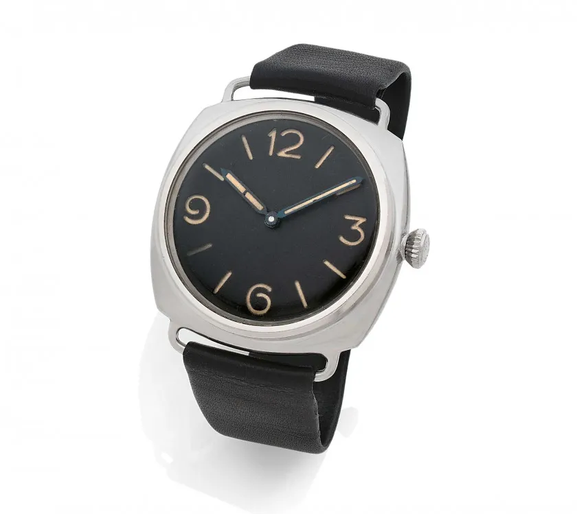 Panerai 3646 46mm Stainless steel Black