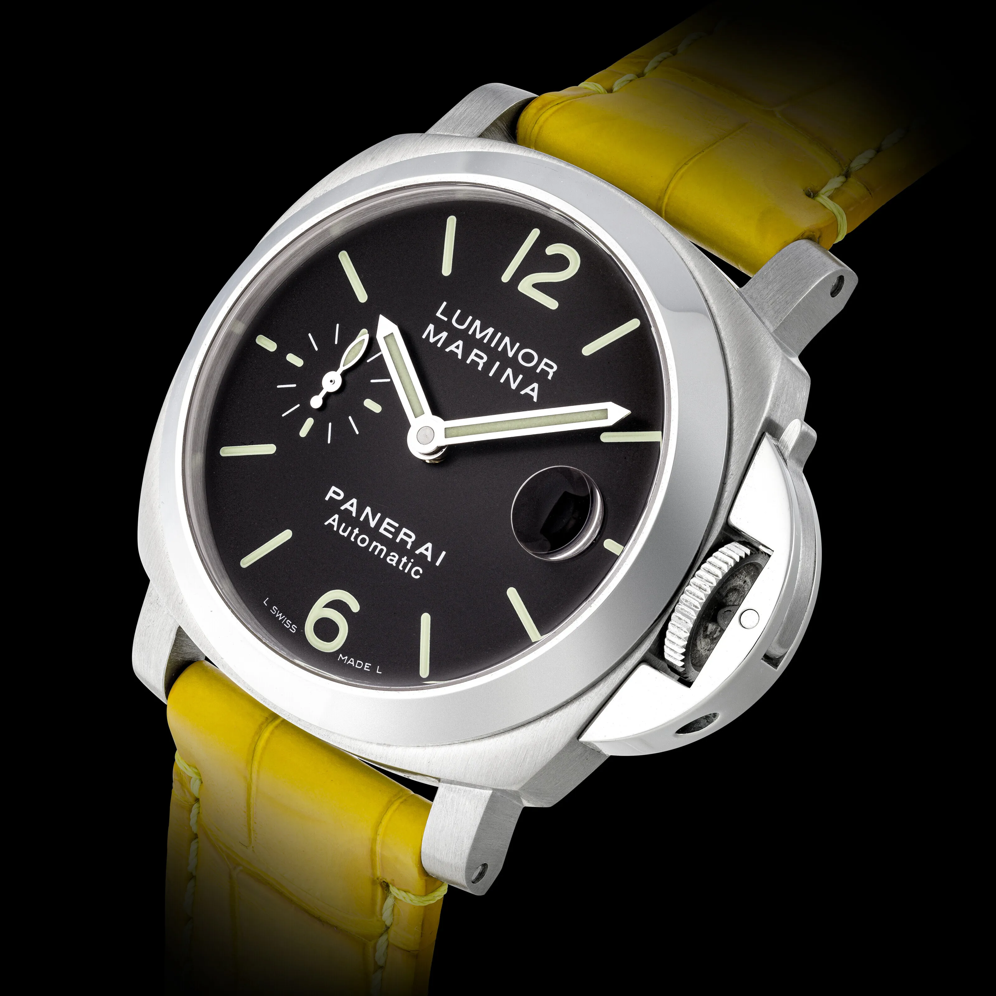 Panerai Luminor Marina Automatic PAM 00048 40mm Stainless steel Black