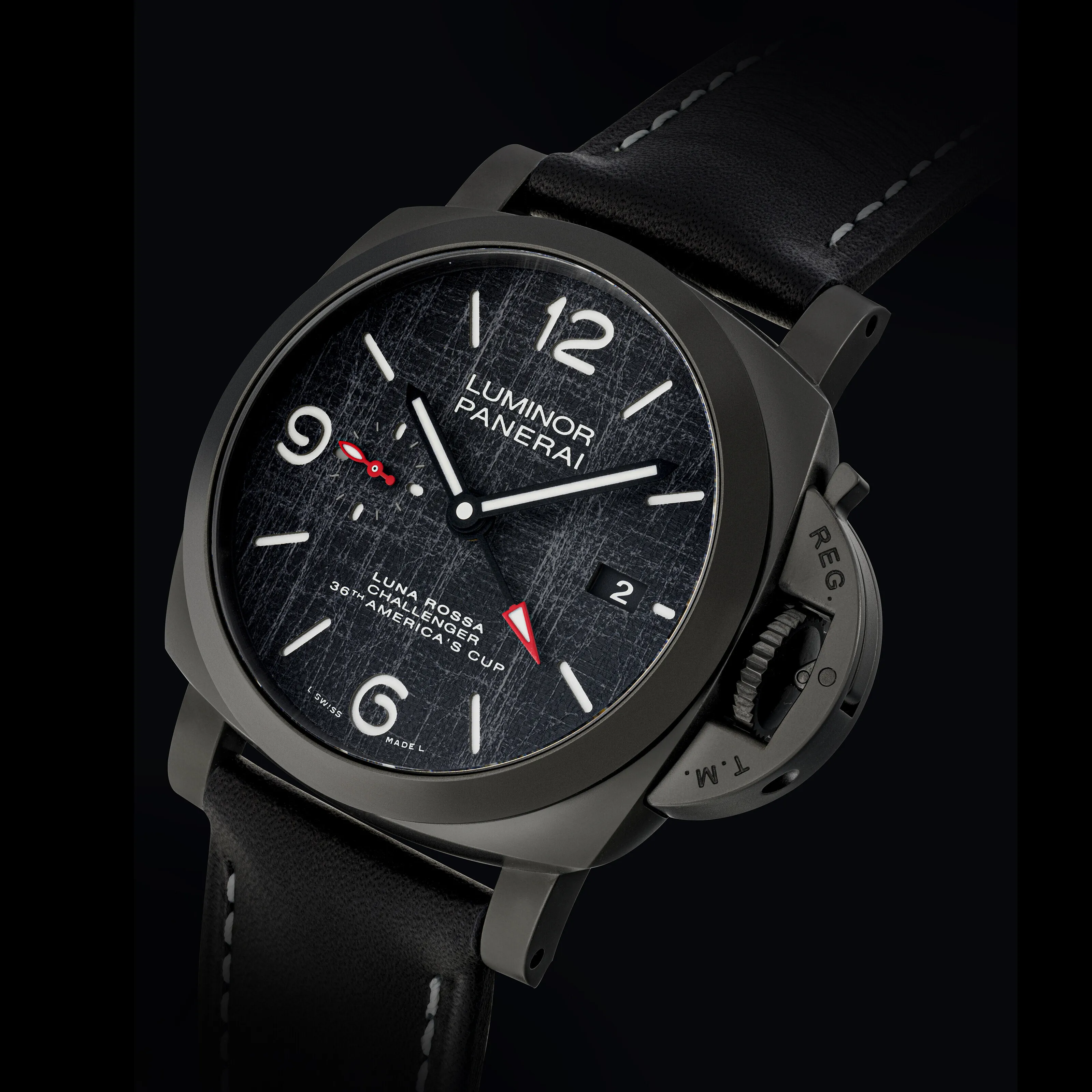 Panerai Luminor 1950 PAM01036 44mm Titanium Gray