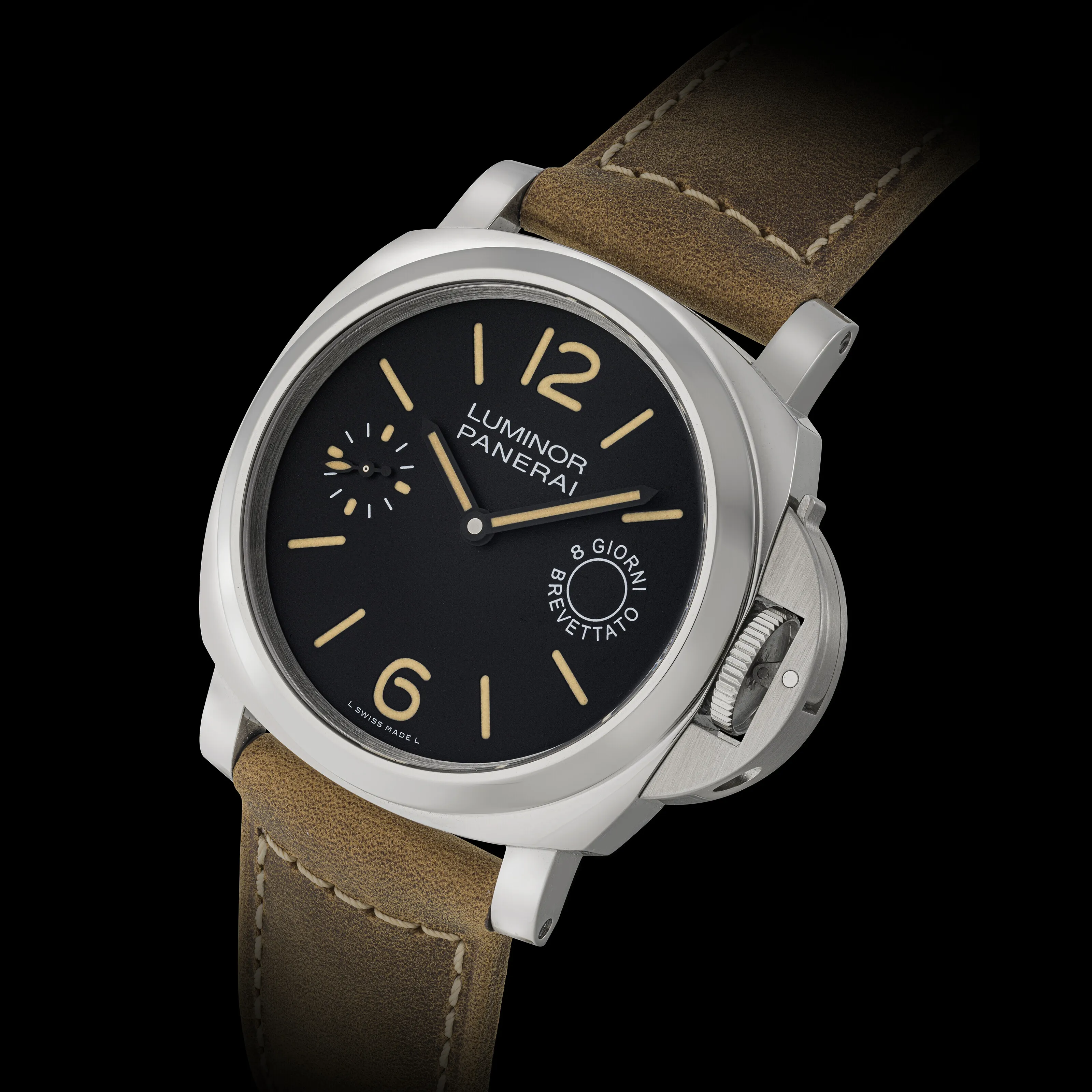 Panerai Luminor PAM 00590 44mm Stainless steel Black