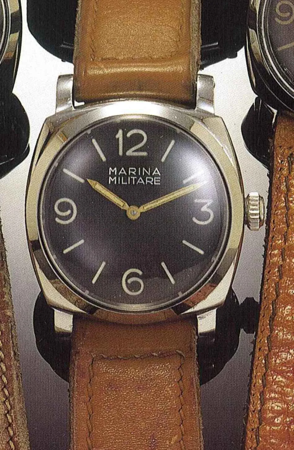 Panerai Marina Militare 6152 51mm Stainless steel Black