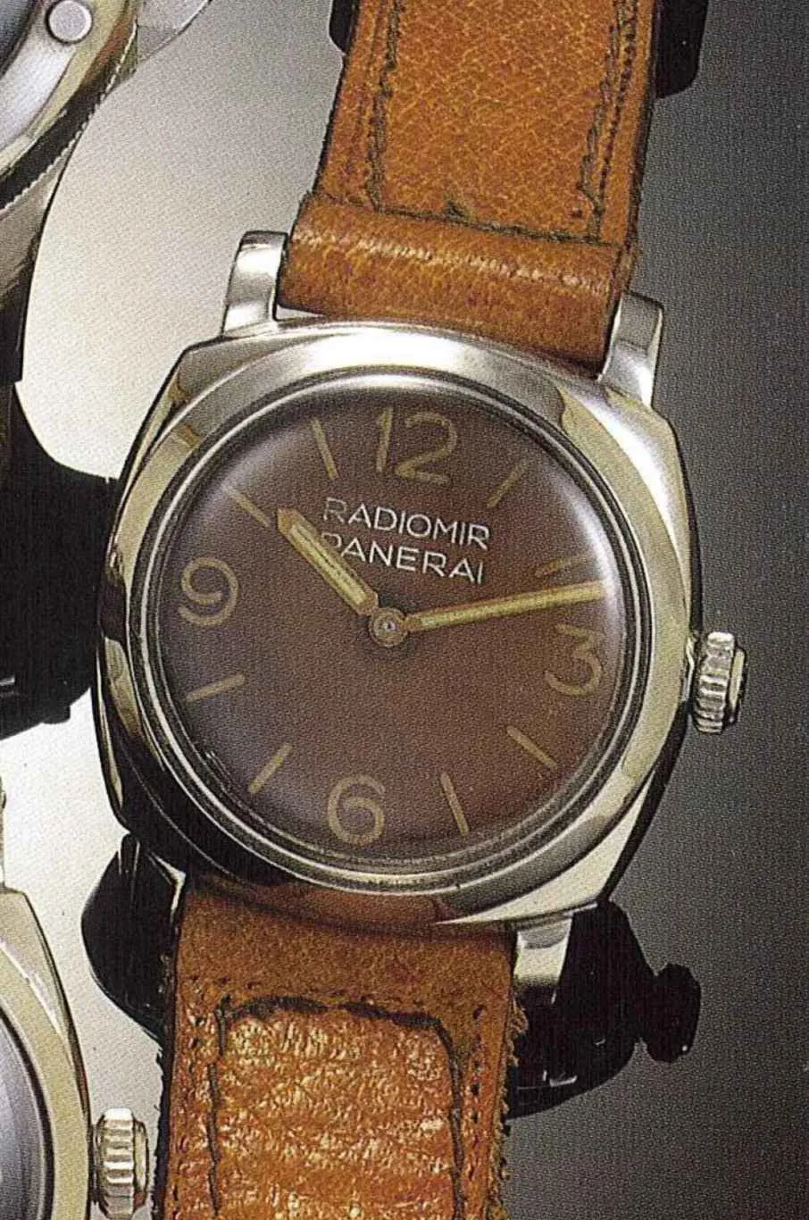 Panerai Radiomir 6154 51mm Stainless steel Brown