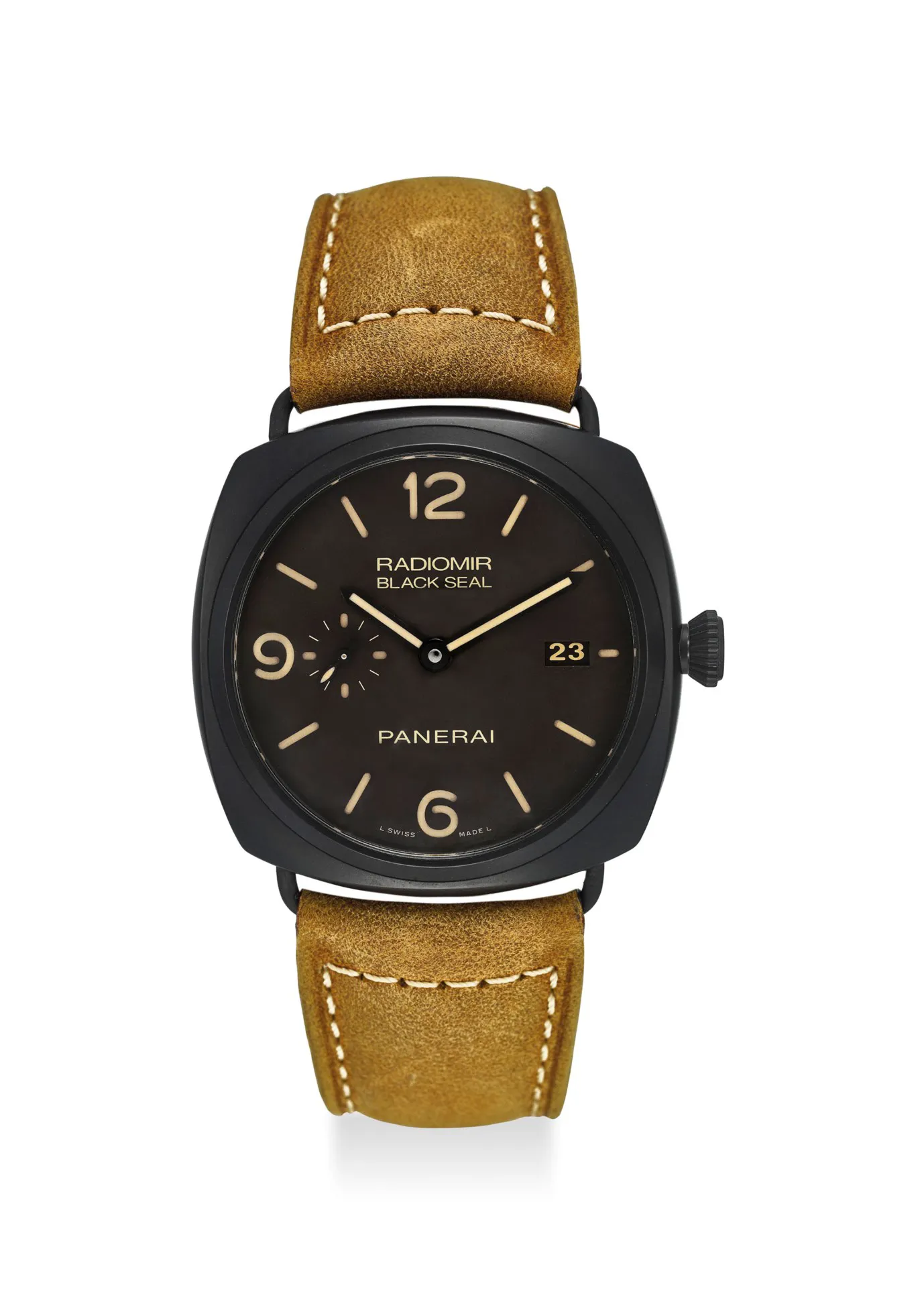 Panerai Radiomir Black Seal 3 Days Aut PAM 00505 45mm Ceramic Brown