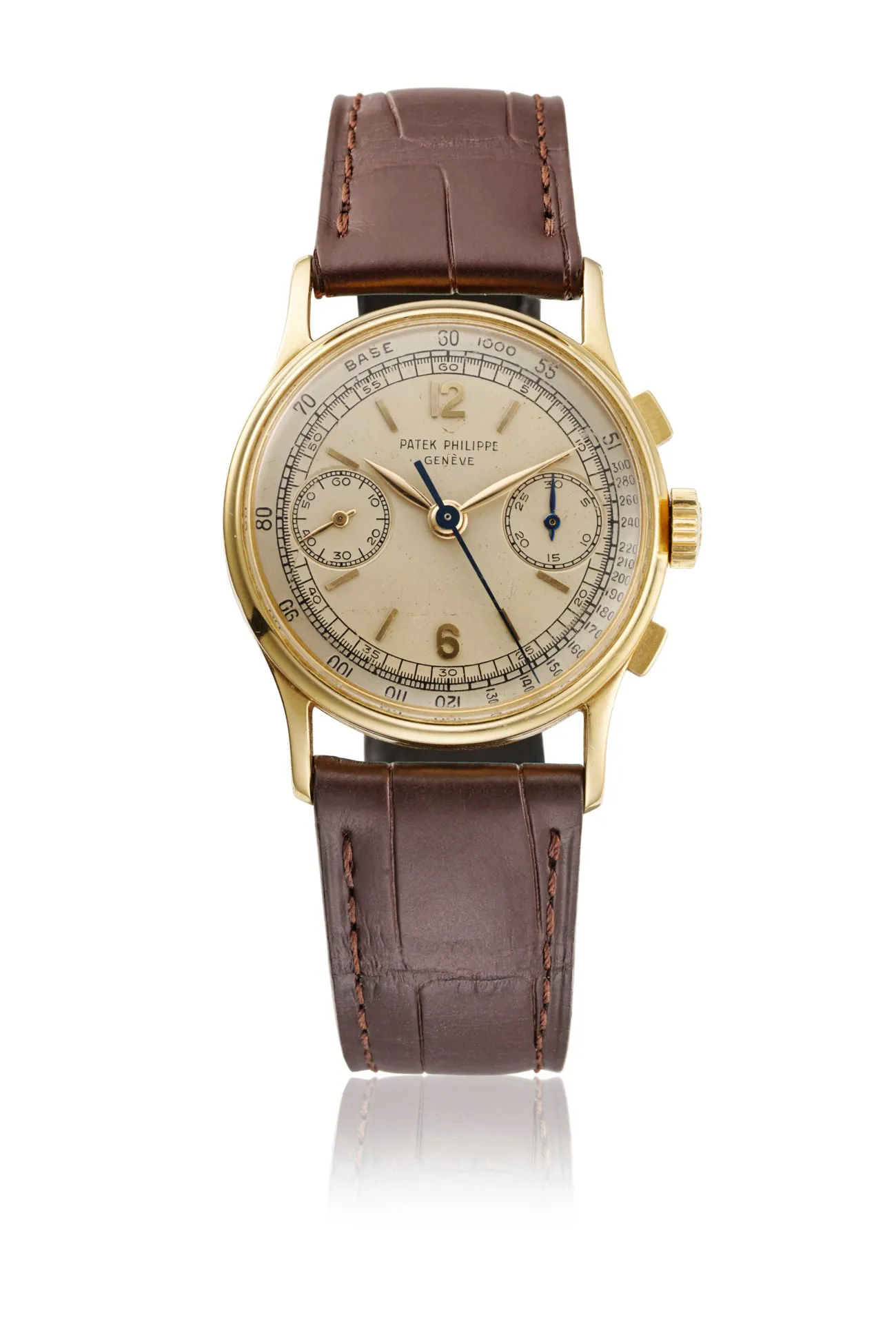 Patek Philippe 130 34mm Yellow gold Silvered