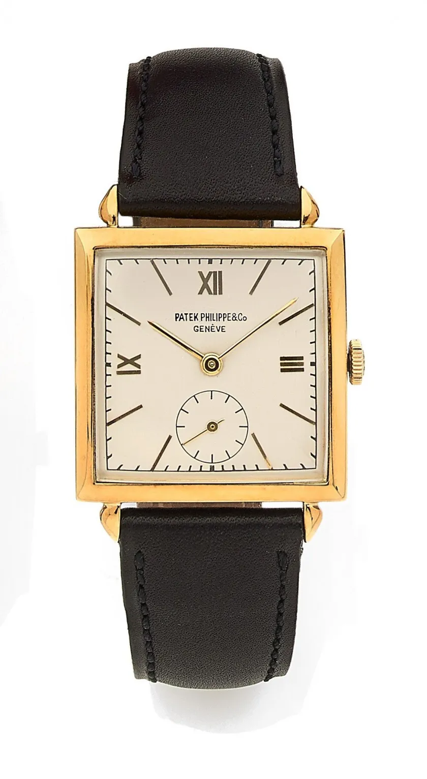 Patek Philippe 1432 27mm Yellow gold Silver