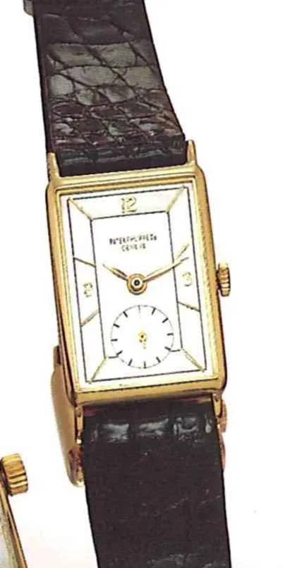 Patek Philippe 1443 37mm Yellow gold Silver