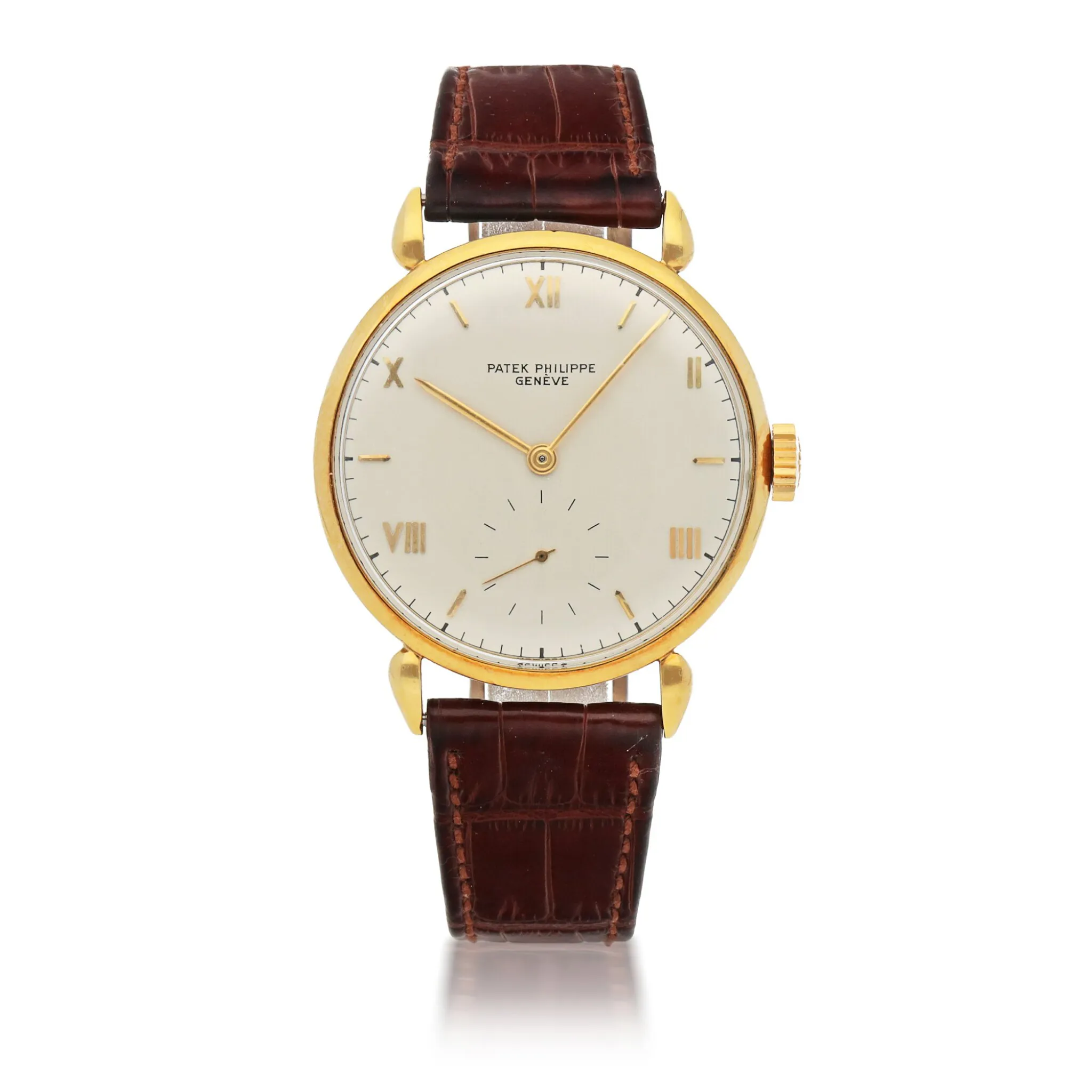 Patek Philippe 1509 35mm Yellow gold Silver