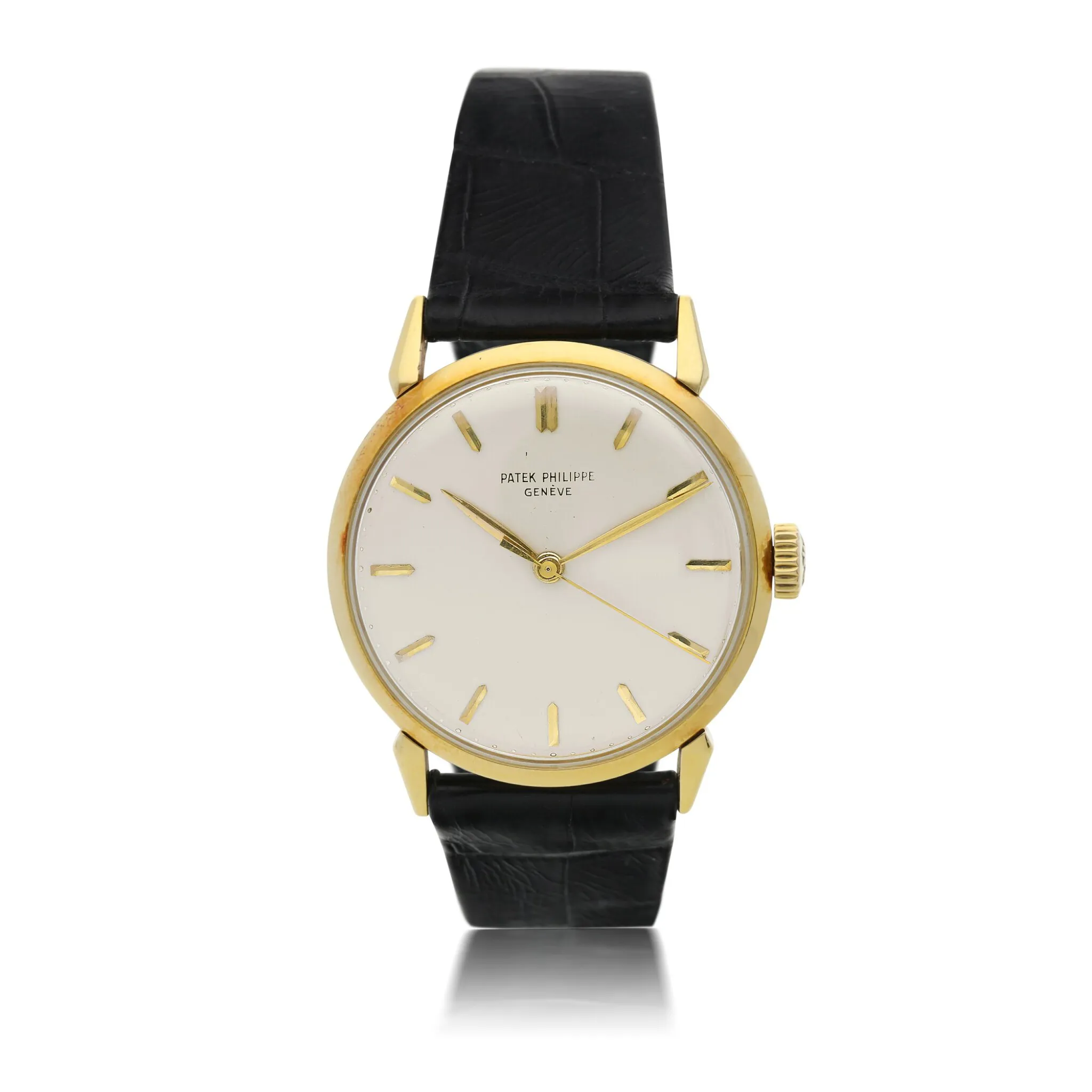 Patek Philippe Calatrava 1578 35mm Yellow gold Silver