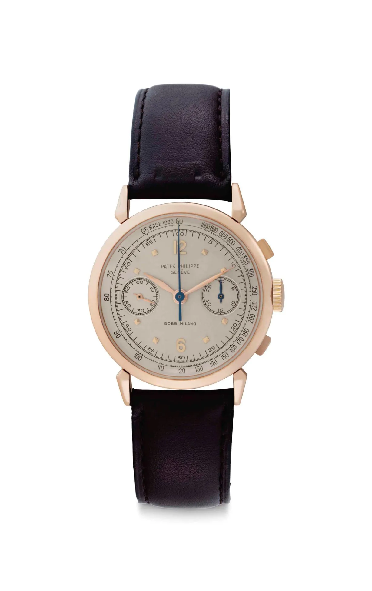 Patek Philippe 1579 35.5mm Rose gold Silvered