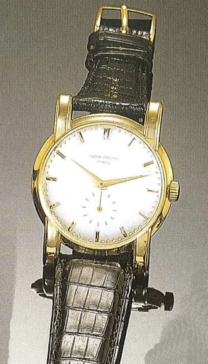 Patek Philippe 2428 35mm Yellow gold Silver