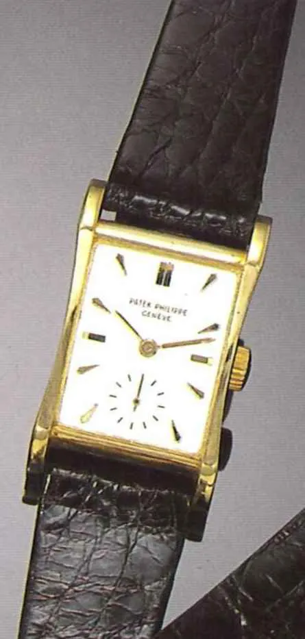 Patek Philippe 2456 24mm Yellow gold Silver