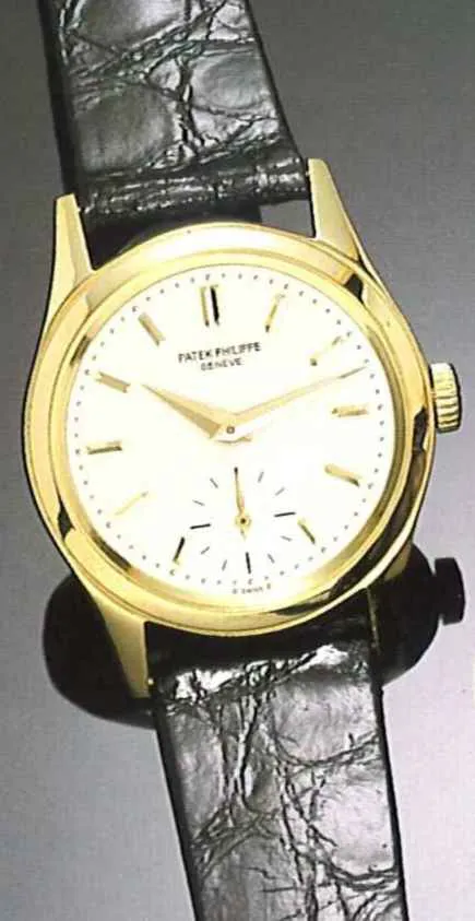 Patek Philippe 2483 33mm Yellow gold Silver