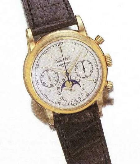 Patek Philippe 2499 37mm Yellow gold Silver