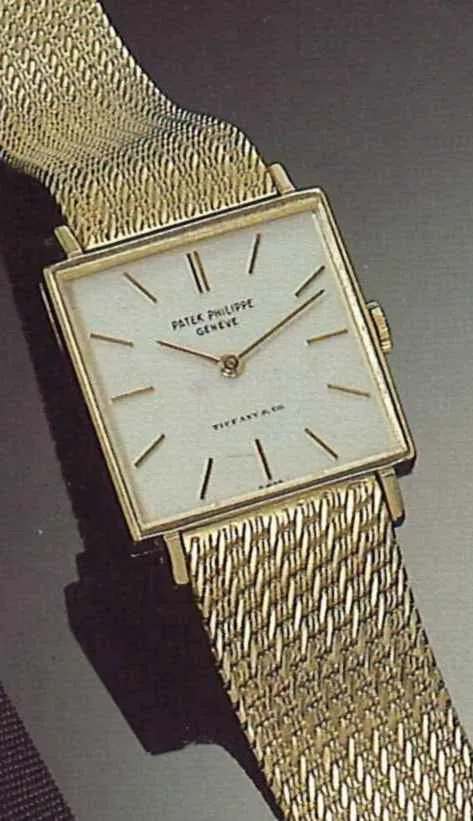 Patek Philippe 3430 26mm Yellow gold Silver