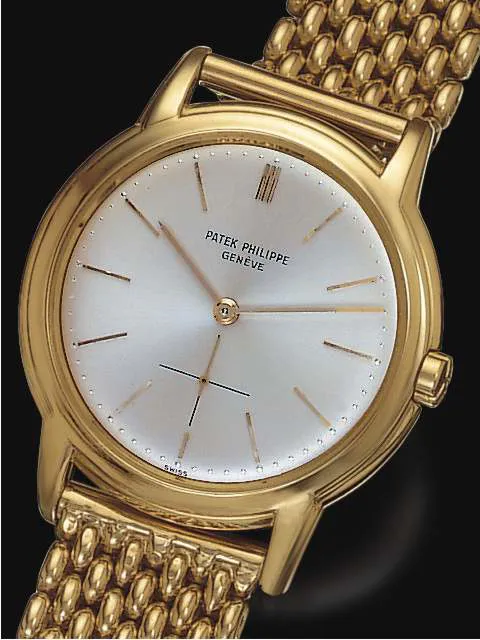 Patek Philippe 3433 35mm Yellow gold Silver