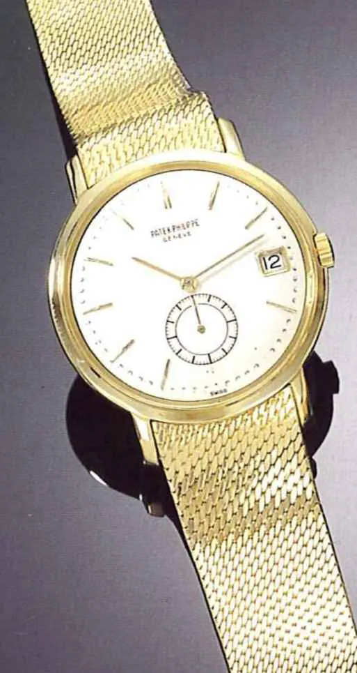 Patek Philippe 3445 35mm Yellow gold Silver