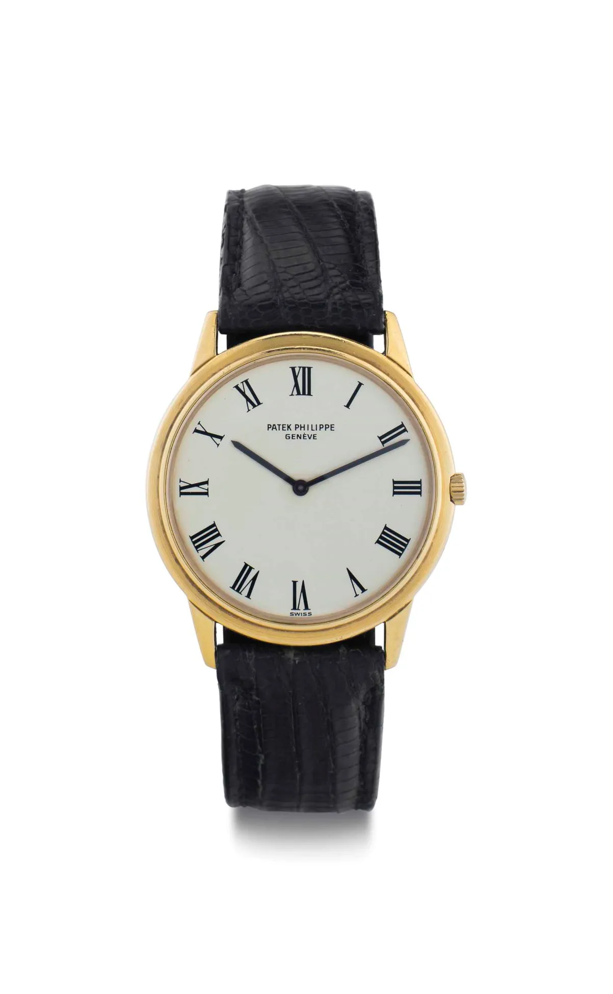 Patek Philippe Calatrava 3591 33mm Yellow gold Silver